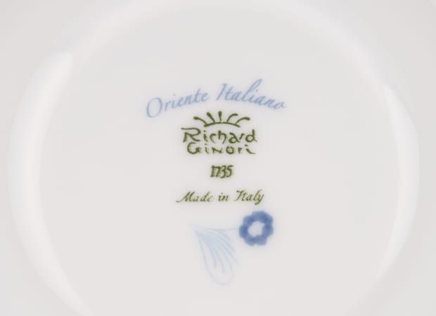 TEA SAUCER PERVINCA Oriente Italiano-5