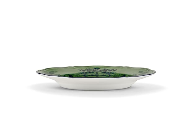 ROUND PLATTER MALACHITE Oriente Italiano-4