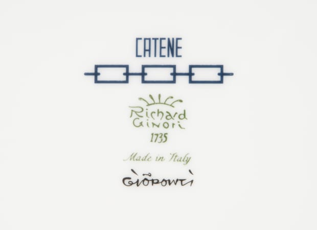 GRAND PLAT DE SERVICE OVALE ZAFFIRO Catene-5