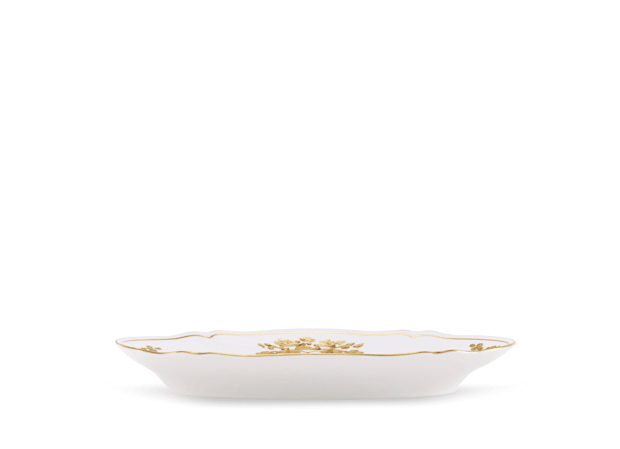 LARGE OVAL PLATTER AURUM Oriente Italiano-4