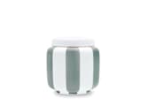 VASE WITH LID STRIPES CELADON Officina Ultra-2