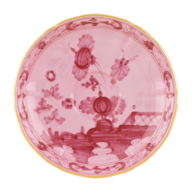 Iris-blue porcelain coffee saucer | GINORI 1735