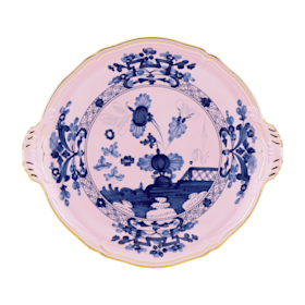 Purple Pink Cake Plate | Oriente Italiano | GINORI 1735