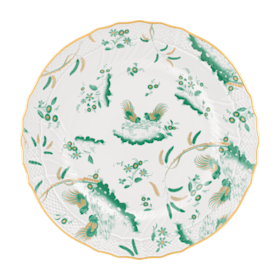 Turquoise flat plate | Oro Di Doccia | Ginori1735 | GINORI 1735