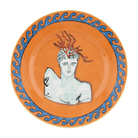 プレート 22cm ブラウン | イルヴィアッジョディネットゥーノ | GINORI