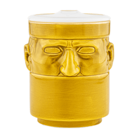 トウカムリL 白 無垢 ホワイト 弁財天 インテリア 骨董 アフリカ 郷土品 Il Seguace Pure White Candleholder | GINORI 1735