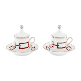 デミタスカップ&ソーサー ペアセット | GINORI 1735