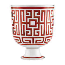 Sapphire Blue Cachepot Vase | Labirinto | GINORI 1735