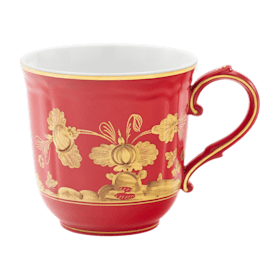 Azalea pink mug in porcelain | GINORI 1735