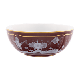 Azalea-pink porcelain bowl | GINORI 1735