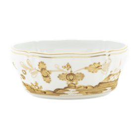 Meringa-beige porcelain salad bowl | GINORI 1735