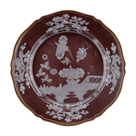 Iris-blue porcelain round platter | Ginori1735 | GINORI 1735
