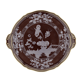 Purple Pink Cake Plate | Oriente Italiano | GINORI 1735