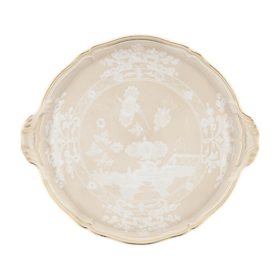 Purple Pink Cake Plate | Oriente Italiano | GINORI 1735