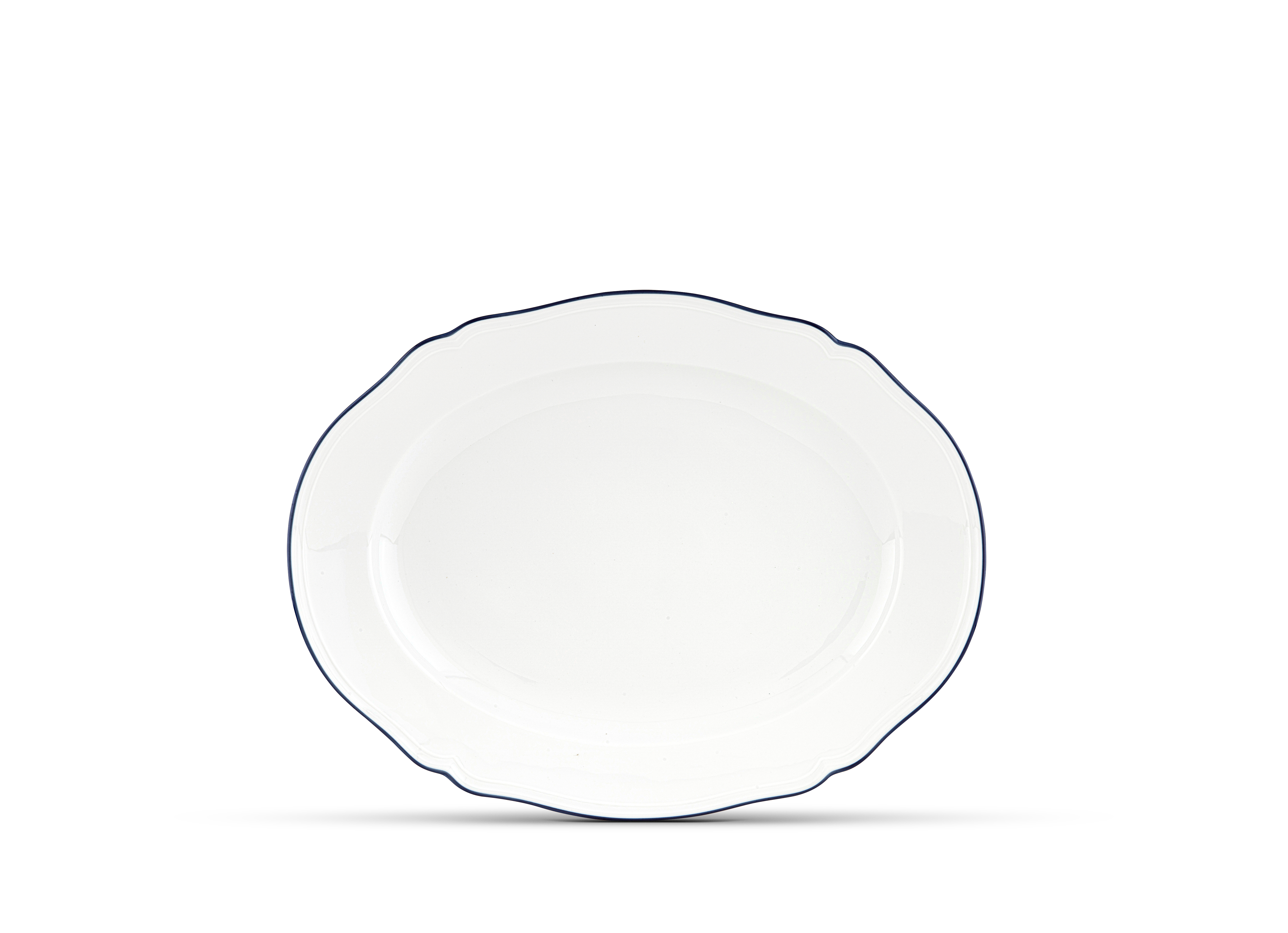 Cobalt Blue Large Oval Platter| Corona