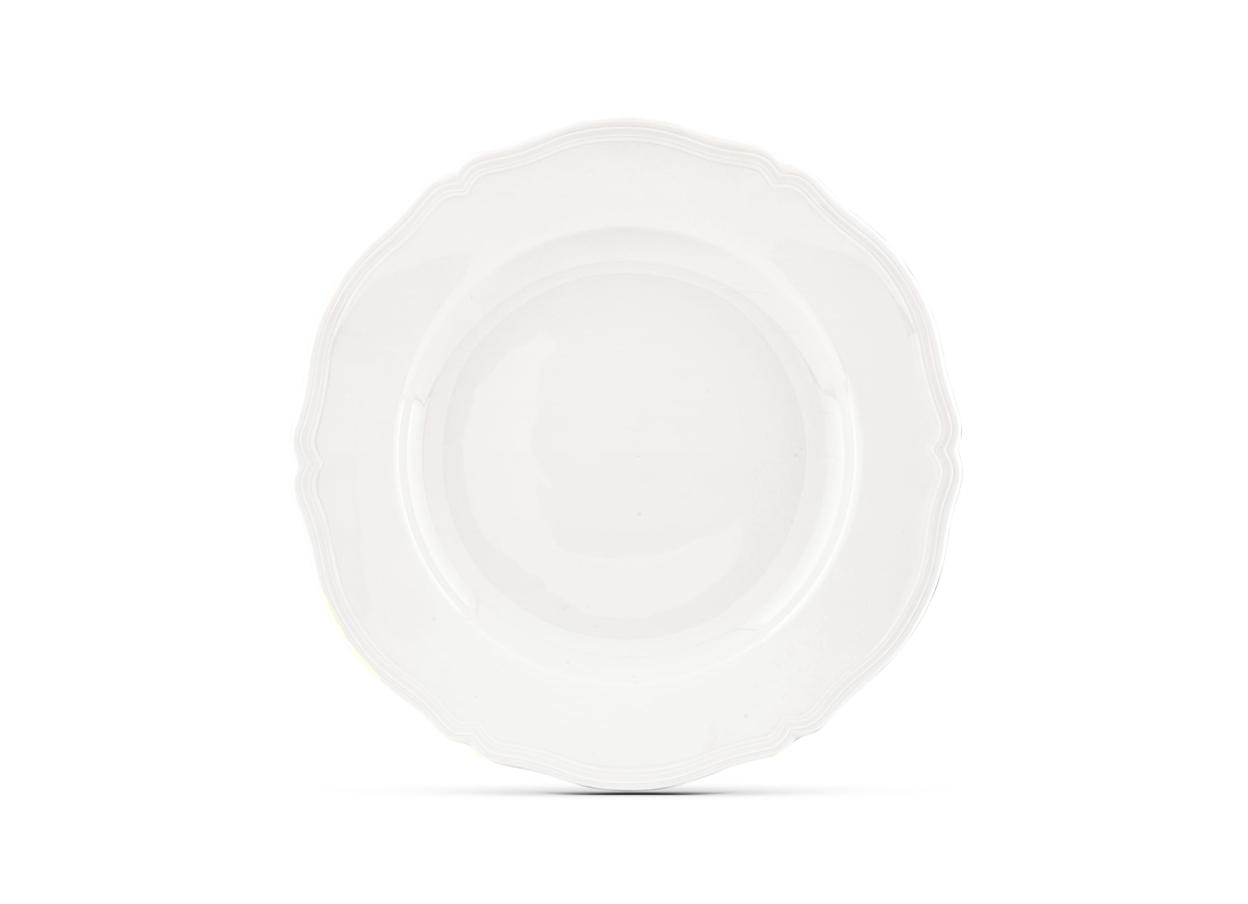 White Round Platter |Antico Doccia | Ginori1735