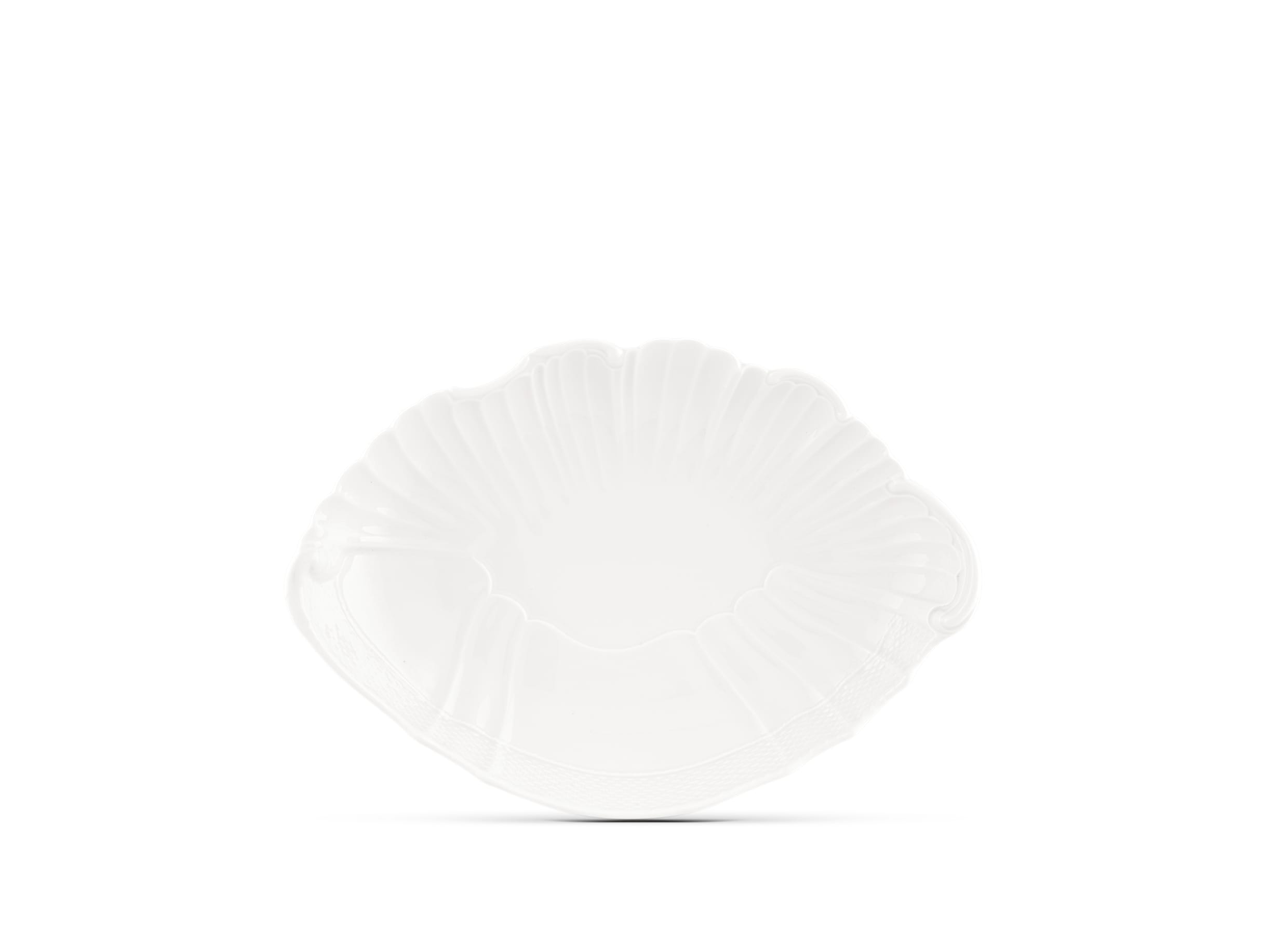 White Fluted Tray | Vecchio Ginori