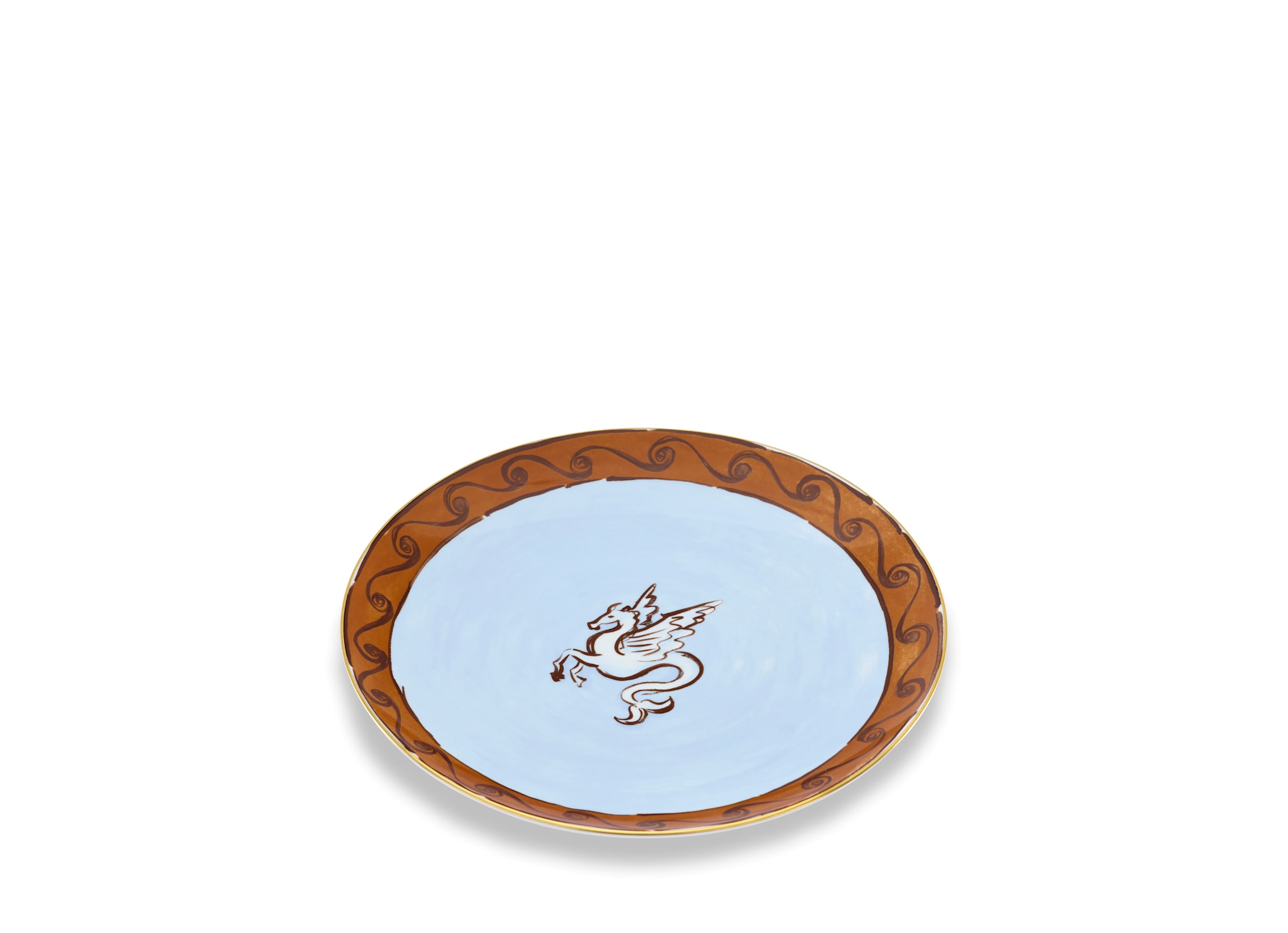 Assiette à Pain Richard Ginori - Collection Le Voyage De Neptune - 16cm Bleu