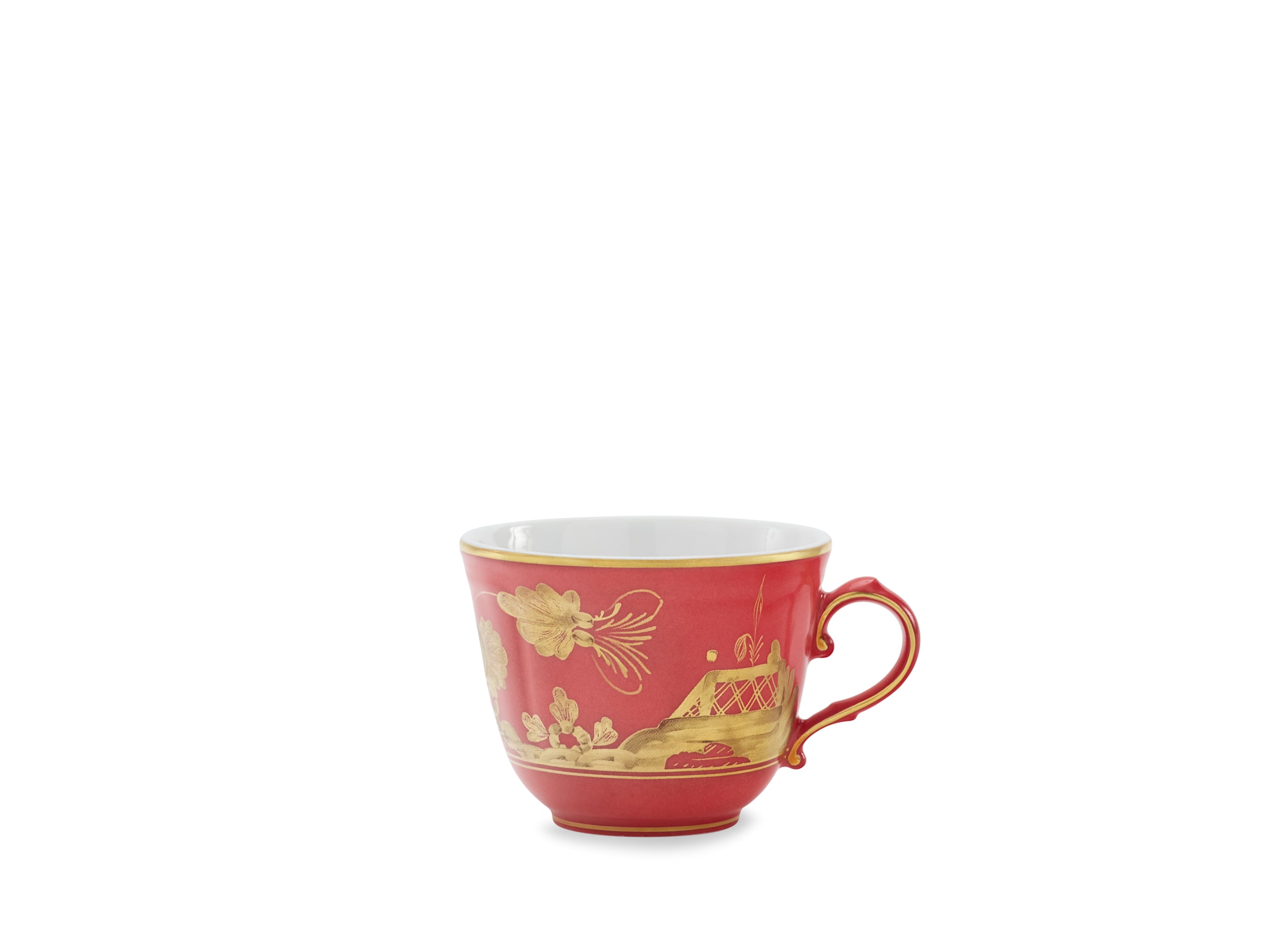 Rubrum Red Coffee Cups | Oriente Italiano | GINORI 1735